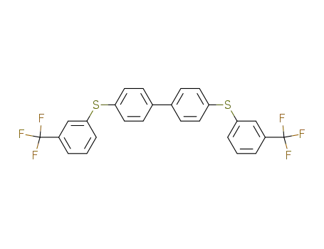 4,4'-Bis-(3-trifluormethyl-phenylmercapto)-biphenyl