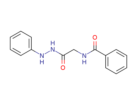 Glycine, N-benzoyl-,2-phenylhydrazide cas  6334-93-6