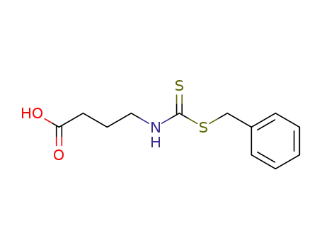 Molecular Structure of 63884-89-9 (4-{[(benzylsulfanyl)carbonothioyl]amino}butanoic acid)