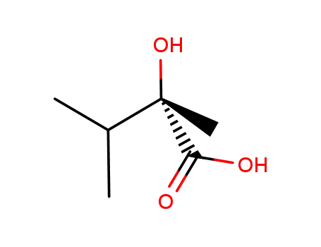 Molecular Structure of 78640-99-0 ((2S)-2-hydroxy-2,3-dimethylbutanoic acid)