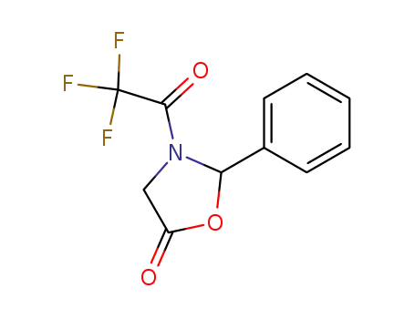2-Phenyl-3-(2,2,2-trifluoroacetyl)-5-oxazolidinone