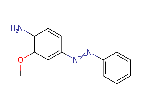 Benzenamine,2-methoxy-4-(2-phenyldiazenyl)-