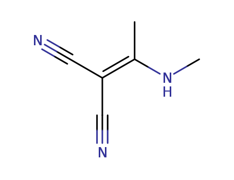 Propanedinitrile, [1-(methylamino)ethylidene]-