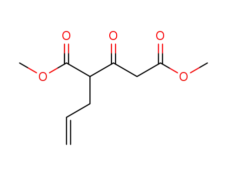 Molecular Structure of 78755-53-0 (Pentanedioic acid, 3-oxo-2-(2-propenyl)-, dimethyl ester)