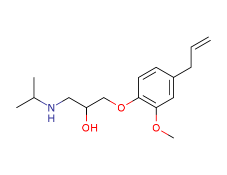 20041-39-8,Eugenolol,1-Isopropylamino-3-eugenoxypropanol-2;