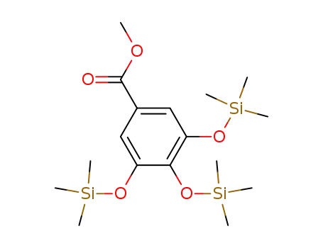 Benzoic acid, 3,4,5-tris[(trimethylsilyl)oxy]-, methyl ester