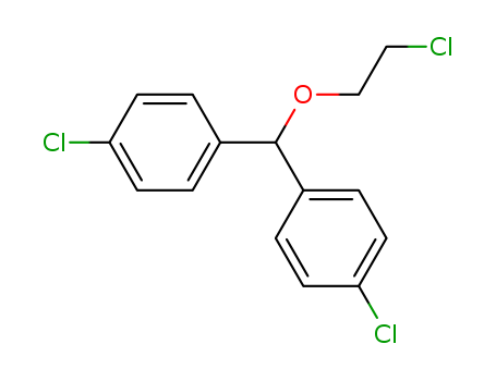 5409-90-5,1-chloro-4-[2-chloroethoxy-(4-chlorophenyl)methyl]benzene,