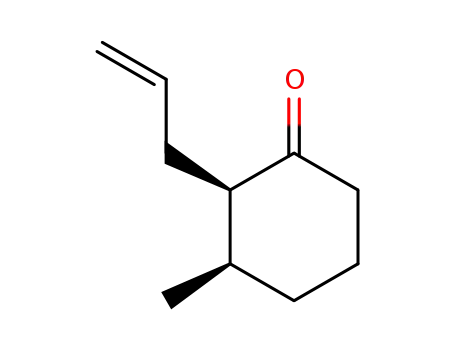 Molecular Structure of 795275-74-0 (Cyclohexanone, 3-methyl-2-(2-propenyl)-, (2S,3R)- (9CI))