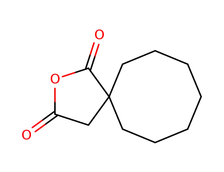 Molecular Structure of 4744-84-7 (2-Oxaspiro[4.7]dodecane-1,3-dione)