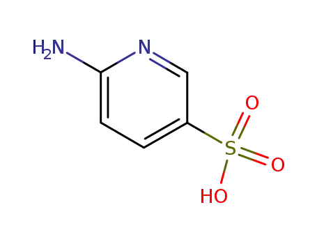 Molecular Structure of 16250-08-1 (2-AMINOPYRIDINE-5-SULFONIC ACID)