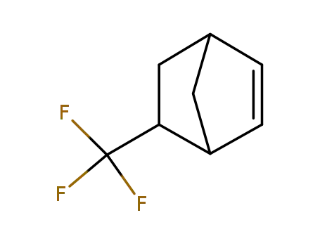 Molecular Structure of 445-20-5 (Bicyclo[2.2.1]hept-2-ene, 5-(trifluoromethyl)-)
