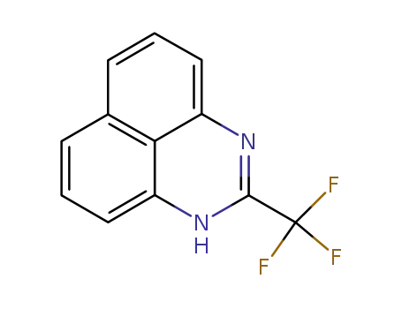 Molecular Structure of 70357-44-7 (1H-Perimidine, 2-(trifluoromethyl)-)