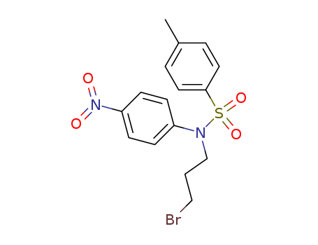 N-(3-bromopropyl)-4-methyl-N-(4-nitrophenyl)benzenesulfonamide