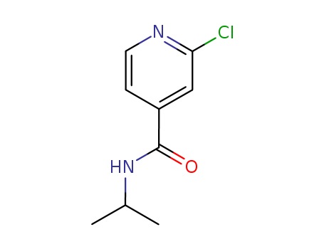 4-Pyridinecarboxamide, 2-chloro-N-(1-methylethyl)-(439931-33-6)