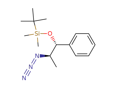 (-)-(1R,2R)-2-Azido-1-(tert-butyldimethylsiloxy)-1-phenylpropane