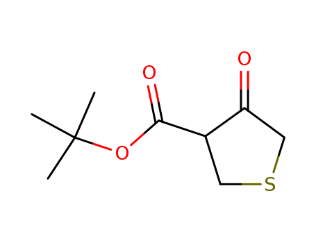 tert-butyl 4-oxotetrahydrothiophene-3-carboxylate