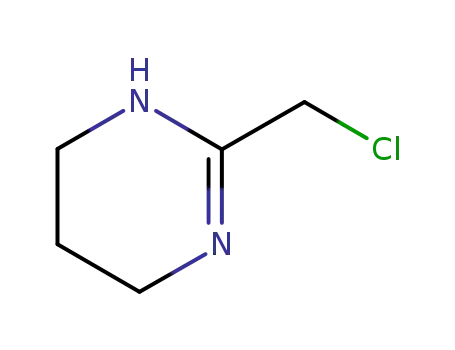 Molecular Structure of 40403-76-7 (Pyrimidine, 2-(chloromethyl)-1,4,5,6-tetrahydro-)