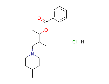 67114-21-0,1-[3-(benzoyloxy)-2-methylbutyl]-4-methylpiperidinium chloride,