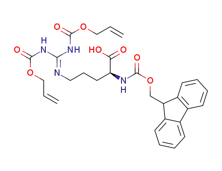 Molecular Structure of 387824-77-3 (FMOC-D-ARG(ALOC)2-OH)