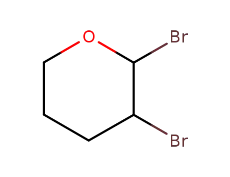 Molecular Structure of 56660-59-4 (2,3-dibroMotetrahydro-2H-pyran)
