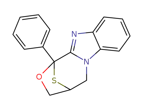 Molecular Structure of 76099-31-5 (1,4-Epithio-1H,3H-(1,4)oxazepino(4,3-a)benzimidazole, 4,5-dihydro-1-ph enyl-)