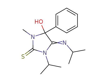 2-Imidazolidinethione,
4-hydroxy-3-methyl-1-(1-methylethyl)-5-[(1-methylethyl)imino]-4-phenyl-