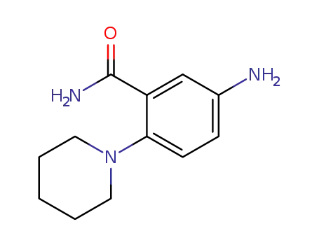 Molecular Structure of 50891-33-3 (5-AMINO-2-PIPERIDIN-1-YL-BENZAMIDE)