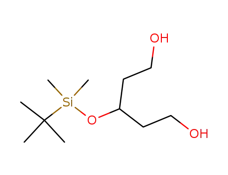 Molecular Structure of 135067-24-2 (1,5-Pentanediol, 3-[[(1,1-dimethylethyl)dimethylsilyl]oxy]-)