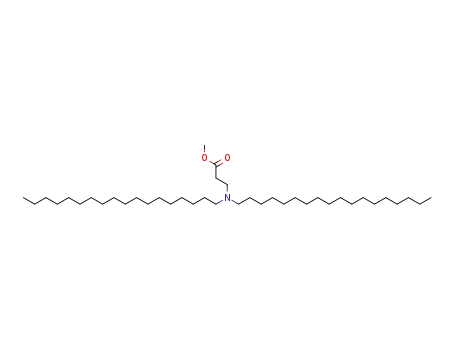 Molecular Structure of 943011-40-3 (methyl N,N-dioctadecyl-3-aminopropanoate)