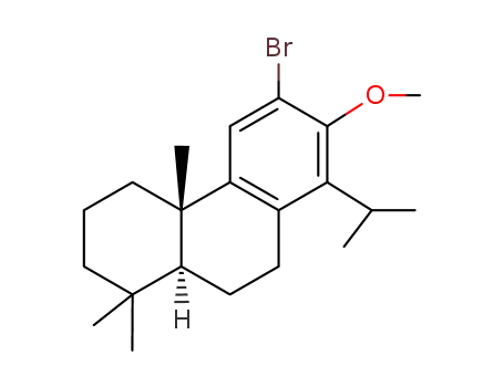 Phenanthrene, 6-bromo-1,2,3,4,4a,9,10,10a-octahydro-7-methoxy-1,1,4a-trimethyl-8-(1-methylethyl)-, (4aS,10aS)-