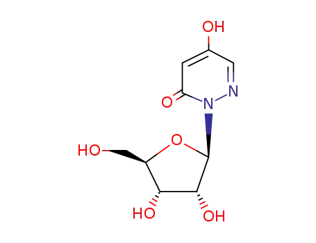 Molecular Structure of 56707-91-6 (3-deaza-6-azauridine)