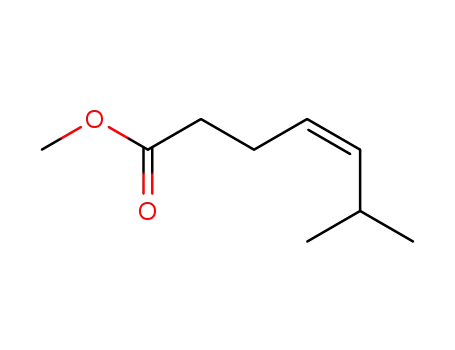Molecular Structure of 112375-44-7 (methyl (4Z)-6-methylhept-4-enoate)