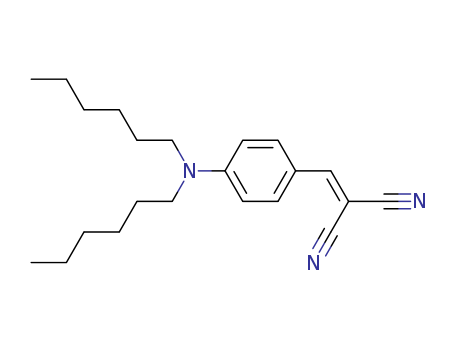 Molecular Structure of 102348-86-7 (Propanedinitrile, [[4-(dihexylamino)phenyl]methylene]-)