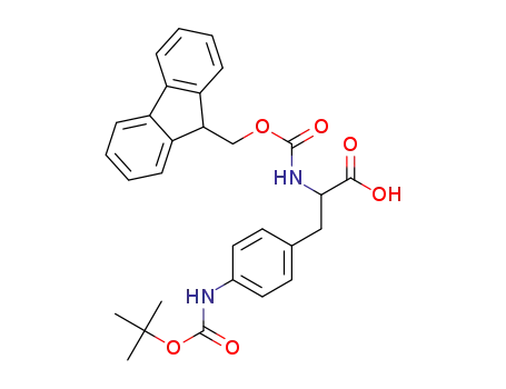Molecular Structure of 214750-77-3 (BOC-D-PHE(4-NHBOC)-OH)