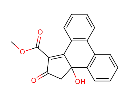 methyl 3,3a-dihydro-3a-hydroxy-2-oxo-2H-cyclopenta<l>phenanthrene-1-carboxylate