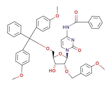 5'-O-dimethoxytrityl-2'-O-(4-methoxybenzyl)-N<sup>4</sup>-benzoyl cytidine