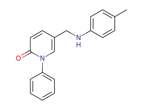 1-phenyl-5-((p-tolylamino)methyl)pyridin-2(1H)-one