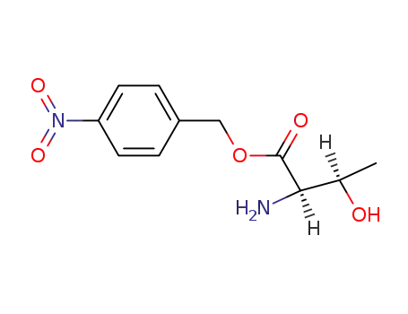 Molecular Structure of 78963-69-6 (D-Threonine, (4-nitrophenyl)methyl ester)