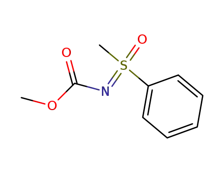 N-methoxycarbonyl-S-methyl-S-phenylsulfoximines