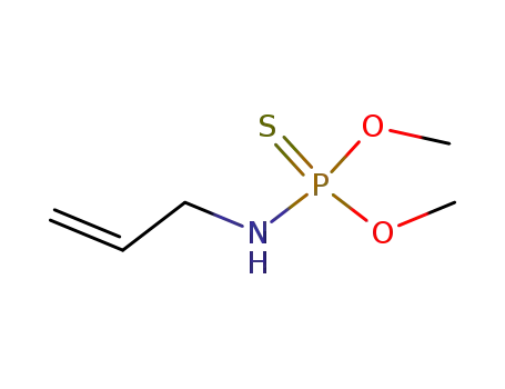 Molecular Structure of 36592-38-8 (O,O-dimethyl-N-allylaminothiophosphate)
