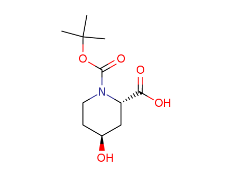 (2S,4R)-1-(tert-Butoxycarbonyl)-4-hydroxyhexahydro-2-pyridinecarboxylic acid