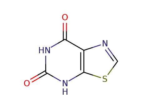 Molecular Structure of 5082-82-6 (thiazolo[5,4-d]pyrimidine-5,7(4H,6H)-dione)