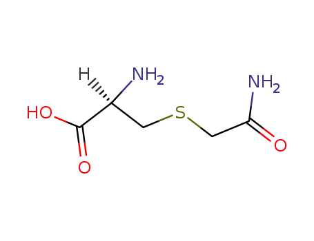 Molecular Structure of 17528-66-4 (S-carbamidomethylcysteine)