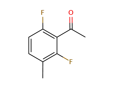 Molecular Structure of 261763-31-9 (Ethanone, 1-(2,6-difluoro-3-methylphenyl)- (9CI))
