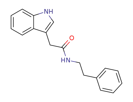 2-(1H-indol-3-yl)-N-phenethyl acetamide