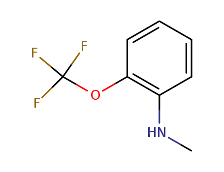 Molecular Structure of 175278-04-3 (N-METHYL-2-(TRIFLUOROMETHOXY)ANILINE)