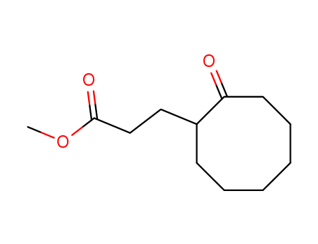 Cyclooctanepropanoic acid, 2-oxo-, methyl ester