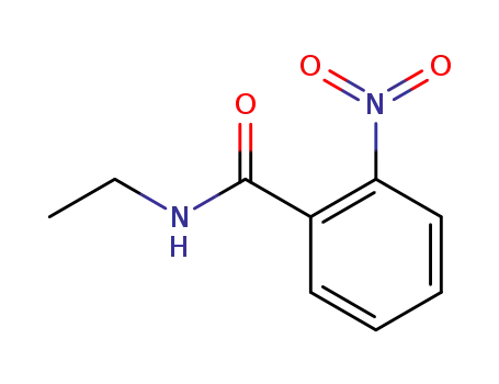 Molecular Structure of 945-23-3 (N-ETHYL-2-NITROBENZAMIDE)