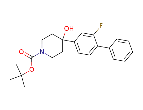 t-Butyl 4-(3-fluoro-4-phenylphenyl)-4-hydroxypiperidine-1-carboxylate