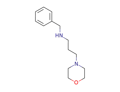 Molecular Structure of 2038-06-4 (N-benzyl-3-morpholinopropan-1-amine)
